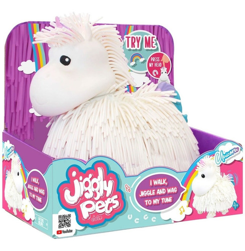 Jiggly Pup Unicornio Mascota Baila Y Camina