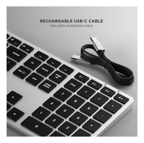 Teclado Bluetooth Retroiluminado Satechi Slim X3 Con