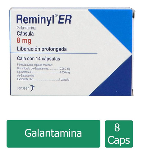 Reminyl Er 8 Mg Caja Con 14 Cápsulas