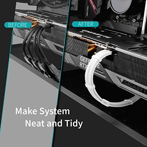 Extensión De Cable Ezdiy-fab Gpu Power Sleeve, 16 Pines (12+