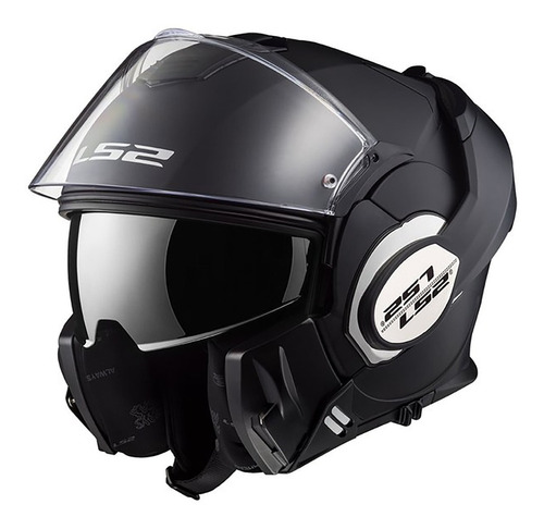 Casco Rebatible Modular Moto Ls2 399 Valiant Matt Marelli ®