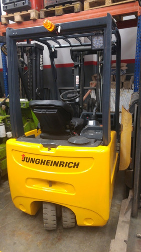 Autoelevador Electrico Jungheinrich Con Batería Y Cargador