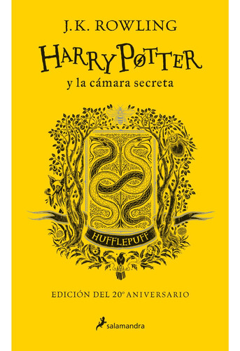 Libro Harry Potter 2 Y La Cámara Secreta Hufflepuff