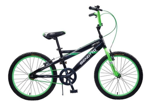 Bicicleta Benotto Cross Diavolo R20 Frenos V Negro Verde Peso Del Producto 10 Color Negro/verde Tamaño Del Cuadro N/a