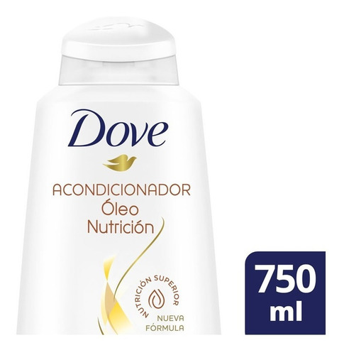Dove Acondicionador Oleo Nutricion X 750 Ml