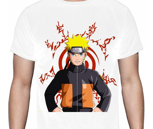 Naruto - Naruto Uzumaki Sello - Polera Anime