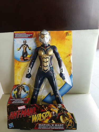 Figura Ant Man And Wasp Mujer Avispa Marvel-hasbro Nuevo