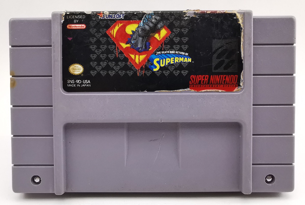 download the death and return of superman super nintendo download the death and return of superman super nintendo