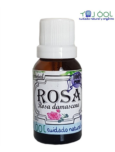 Aceite Esencial Rosa 100% Puro Natural Orgánico 15ml O