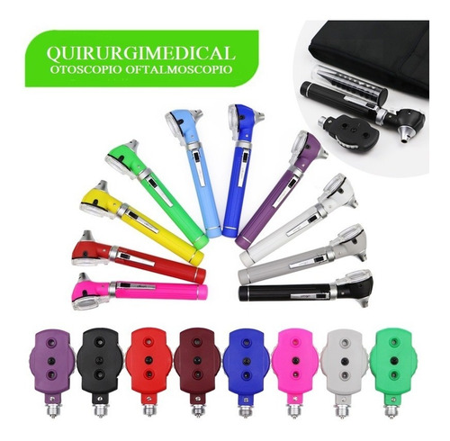 Imagen 2 de 2 de Otoscopio Oftalmoscopio Medico Con Envio Gratis Y Colores