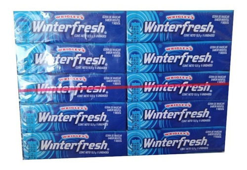 Chicle Winterfresh Paquete