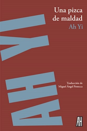 Libro Una Pizca De Maldad De Ah Yi