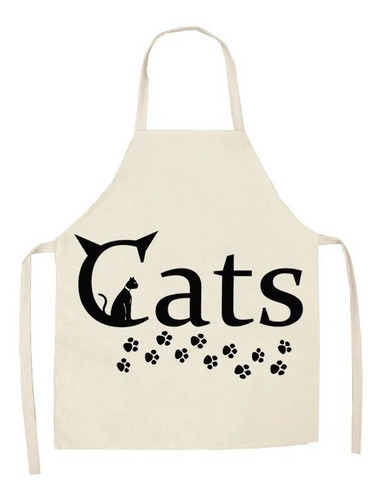 Delantal Diseño Gatos 