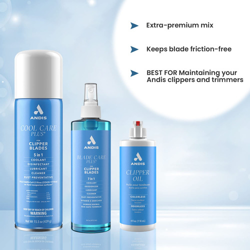Blade Oil Andis For Grooming Clipper 118 Ml (pacote De 2)