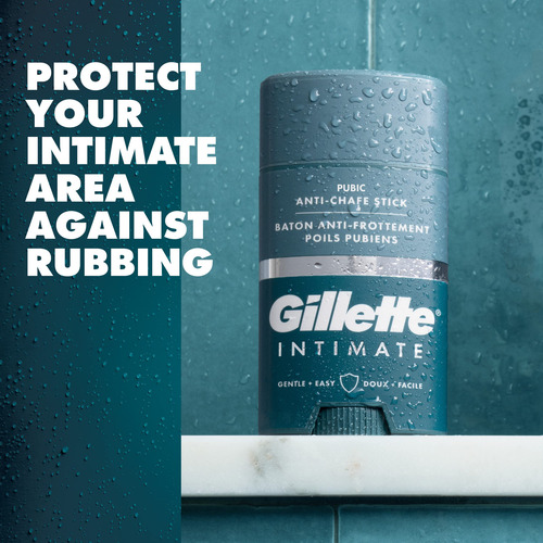Bastão Anti-atrito Gillette Intimate Pubic Para Homens