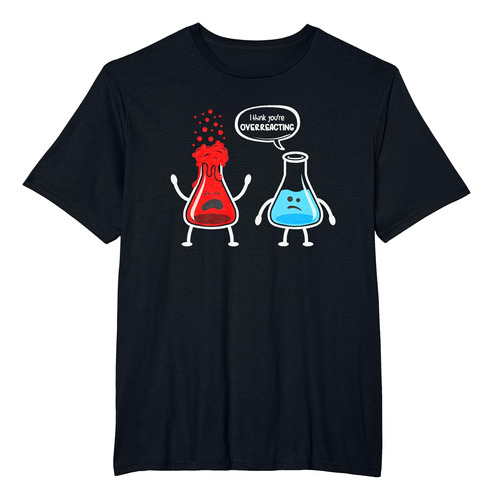 Playera Sobreexagerando, Camiseta Caricatura Quimica