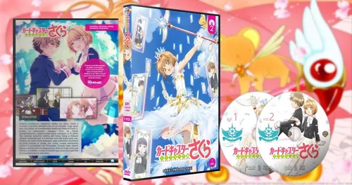 Dvd Sakura Card Captor Legendado Dublado + 2 Filmes