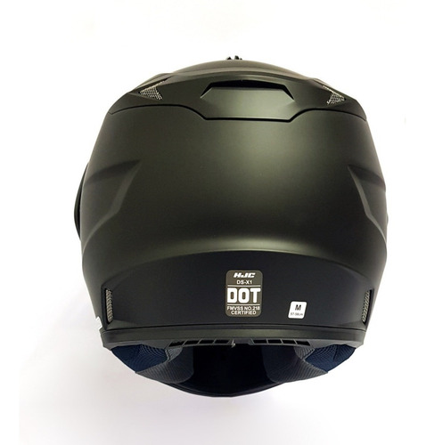 Casco Hjc Ds-x1 Negro Mate Sólido Dot