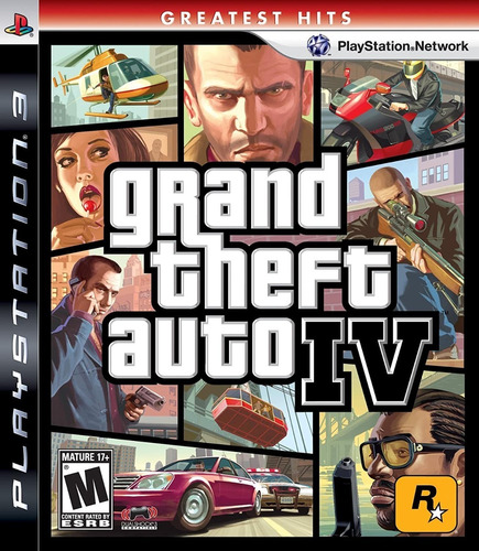 Grand Theft Auto Iv Standard Edition Ps3  Físico