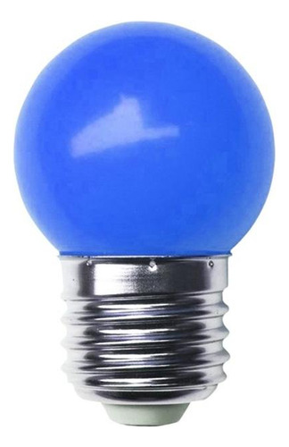 Lampada Led Bolinha Galaxy E27 1.5wx220v Azul 1216