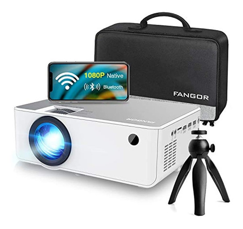 Proyector Bluetooth, Proyector Fangor 6500 Lumen 230