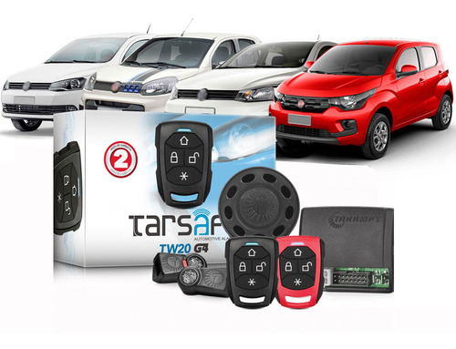 Alarme Automotivo Taramps Tw 20 G4 - 2 Controles