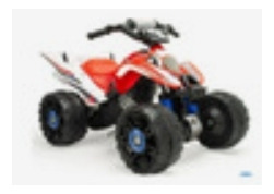 Montable Electrico  Cuatrimoto Honda Trx Quat Injusa 12 Volt