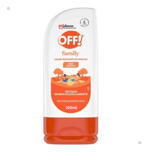 OFF! Family repelente loção squeeze 100ml