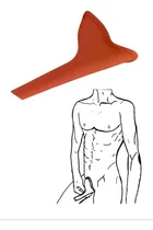 Comprar Orinar De Pie - Urinal - Embudo Para Orinar De Pie Naranja 1