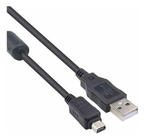 Cable De Carga De Datos Usb Compatible Con Olympus Tough Tg-