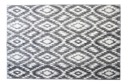 Alfombra Carpeta Moderna 100x150 Tipo Grizzly Esfumado Gris
