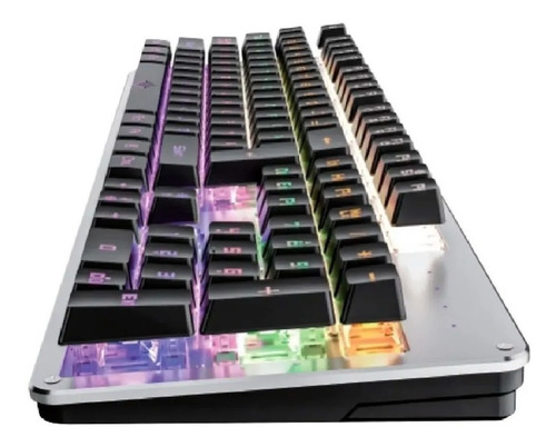 Imagen 2 de 4 de Teclado Gamer Mecánico Bkt K101 Luz Led Anti-ghosting Pc Ps4