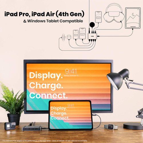 Thunderbolt 4 Element Hub Caldigit 4x Usb4 Con Carga De 60 W