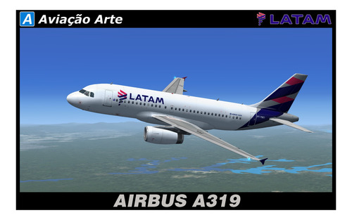 Pintura De Avião Fsx - Frota Latam Brasil Completa