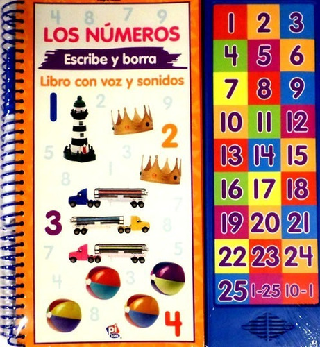 Escribe Y Borra - Los Numeros - Pi Kids
