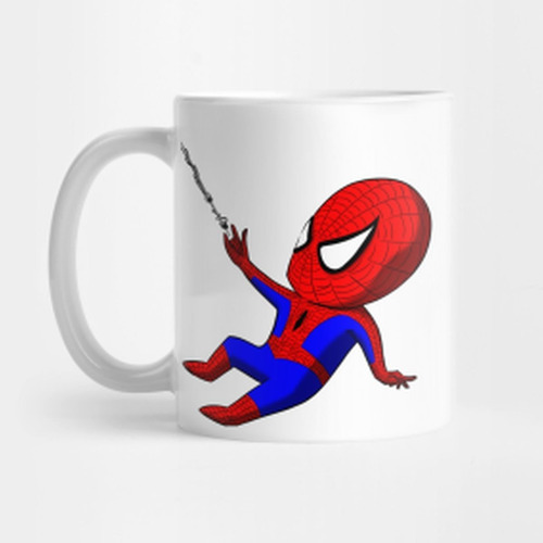 Taza Spiderman Hombre Araña Super Heroes Freekomic B2