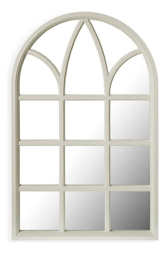 Espejo Ventana De Pared Arco Decorativo Estilo Vitral 
