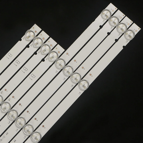 Tira De Retroiluminación Led De 40 Piezas (5tv) Compatible For LG 55tv 55uj6200 55uj6300 55lj540v Rf-az550e30-0501a-12 55uj620v Sdl550wy Lc550egj 55m9(color:8pcs(1tv))