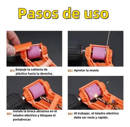 Sunhui Afilador portátil brocas taladro repara de saca punta filo 2