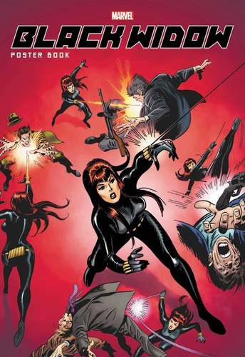 Black Widow Poster Book, de Artists, Various. Editorial Marvel, tapa blanda en inglés, 2020
