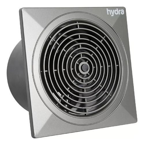 Extractor Para Baño 150mm 6 Pulgadas Color Grafito