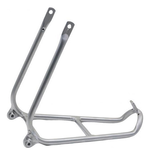 2x Ultralight Leichtes Rad Rack Sliver Brackets