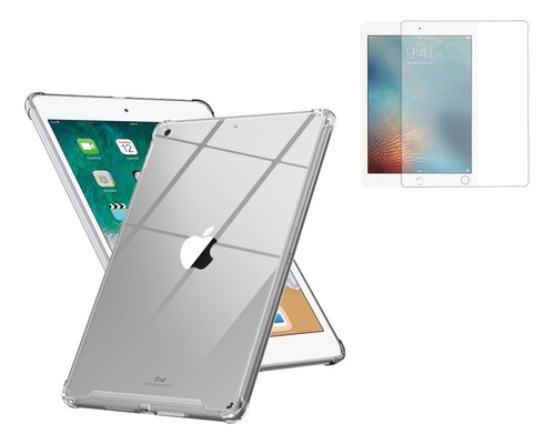 Carcasa Anti Golpes Para iPad (todos) + Lamina Pantalla