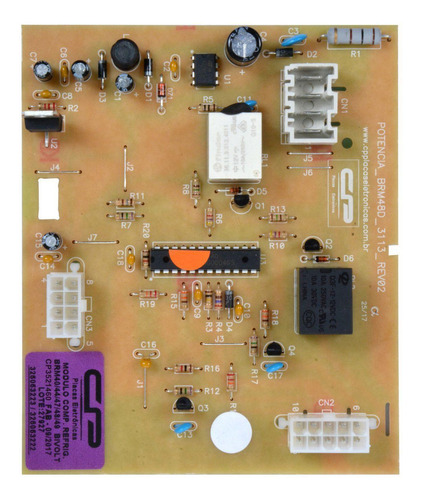 Placa Módulo Geladeira Brastemp Brm40 Brm44 326063223 Cp