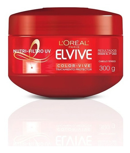 Tratamiento Capilar L'oréal Paris Elvive Color Vive Protector Cabello Teñido 300g