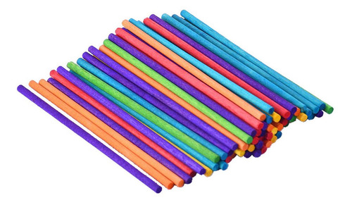 Imagen 11 de 12 de 60x Forma Redonda Mixta Birch Sticks De Madera Para La