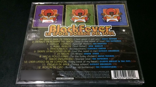 Black Fever The Foundation J. Brown The Supremes...cd Nuevo