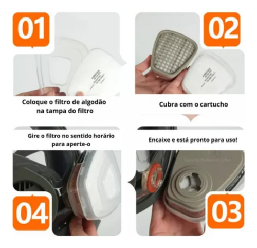 Kit Com 30 Pré-filtros Similares Ao 3m 5n11 N95 Para Máscara U