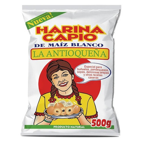 Harina Capio Maiz Blanco 25und - Kg a $7917