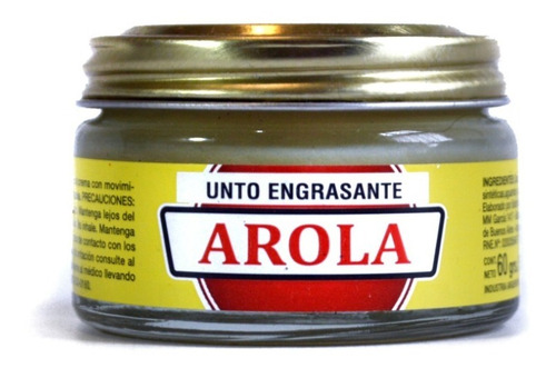 Arola Unto Engrasante Revitaliza Y Protege  Cuero Lata 60 Cc